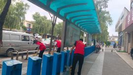 庆阳市自然资源局开展“主题党日+文明实践志愿服务”活动