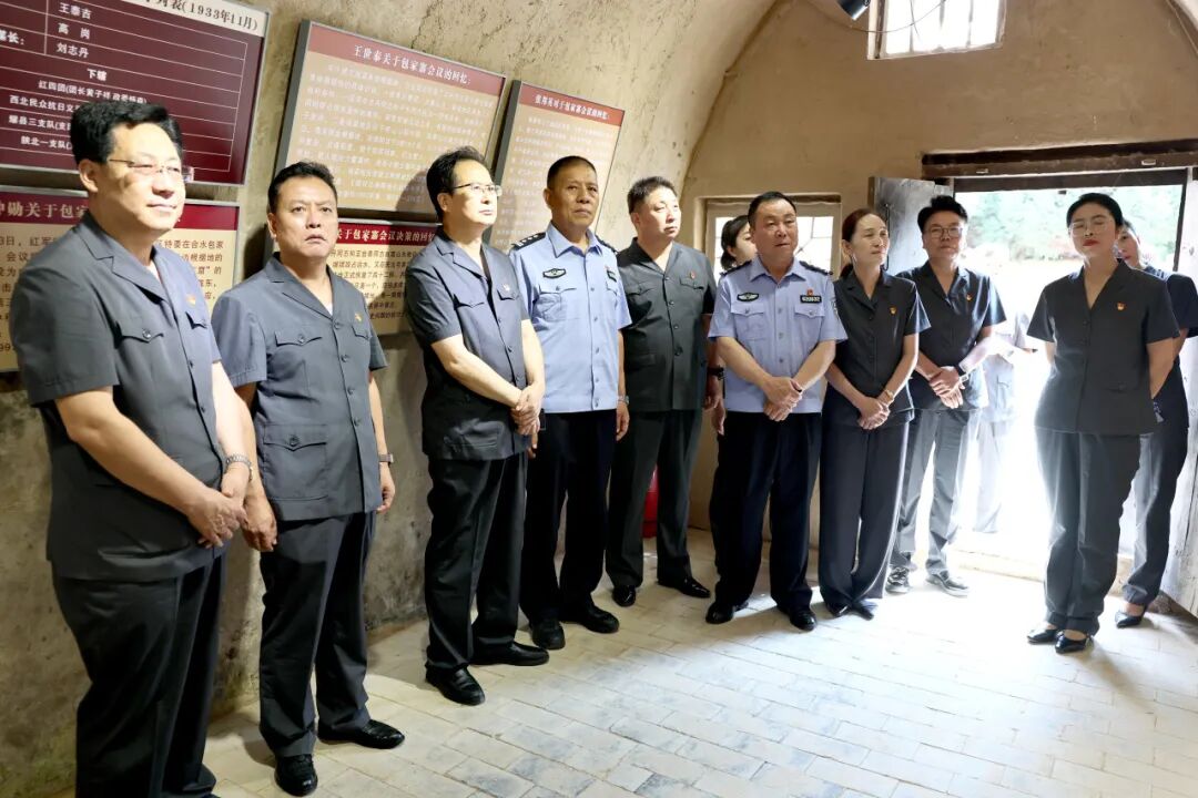 庆阳中院与合水县法院、庆城县法院、宁县法院开展党建共建活动