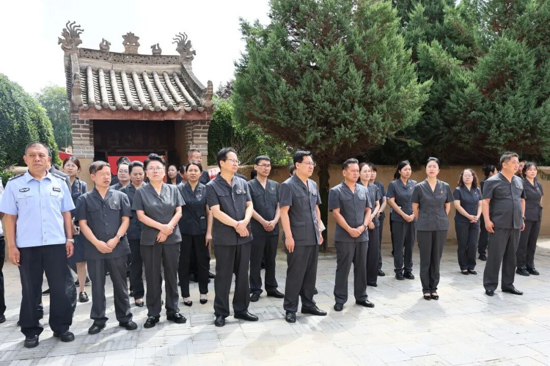 庆阳中院与合水县法院、庆城县法院、宁县法院开展党建共建活动