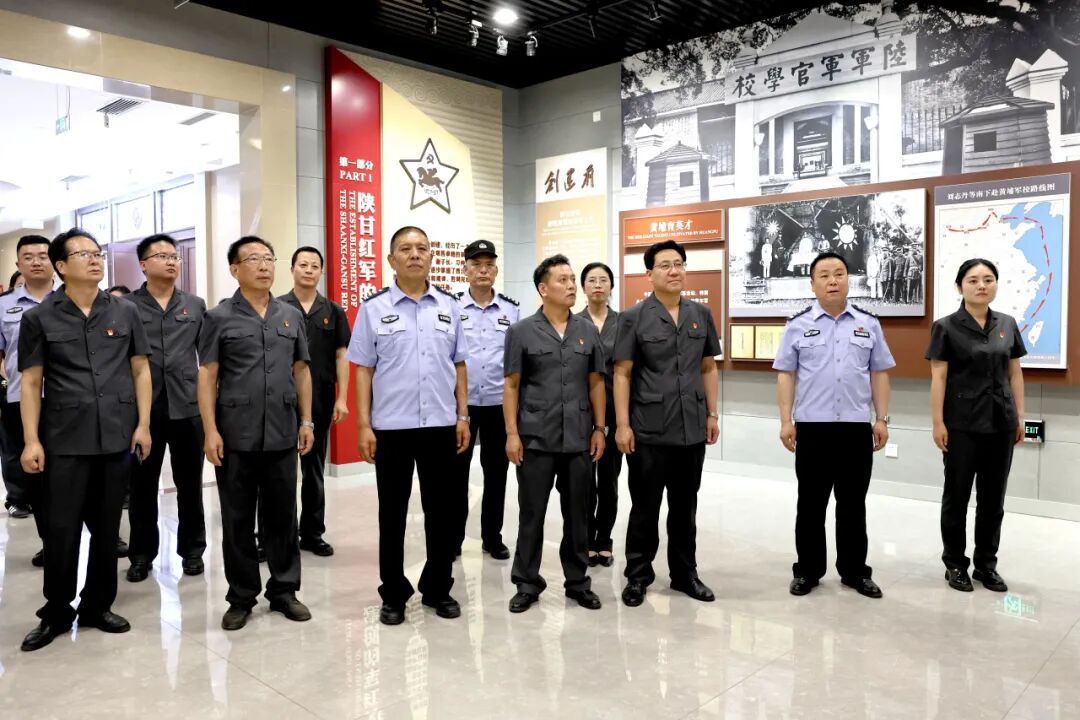庆阳中院与合水县法院、庆城县法院、宁县法院开展党建共建活动