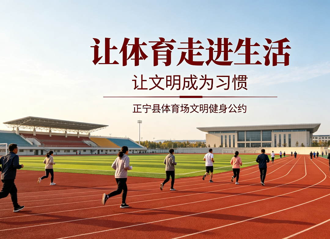 正宁县体育场文明健身公约