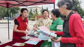 庆阳市医保局积极参与“主题党日+文明实践志愿服务”集中活动