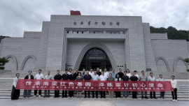 甘肃省审计厅赴庆阳市“双审”审计组临时党支部与庆阳市审计局党总支联合开展主题党日活动