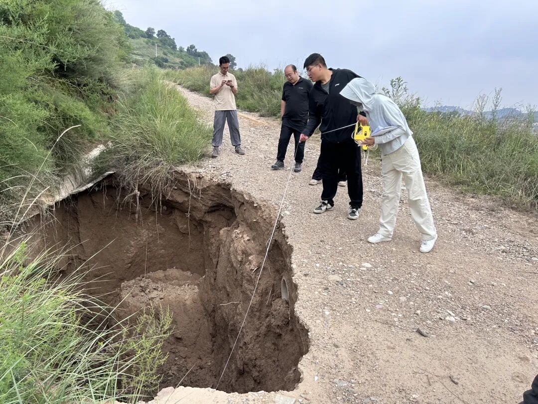 西峰站联合黄河流域水土保持生态环境监测中心开展马莲河流域&ldquo;7&middot;26&rdquo;暴雨调查工作