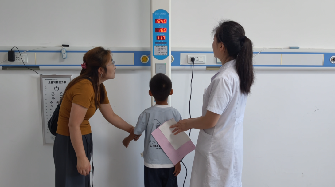 合水县妇幼保健院有序开展秋季入学体检工作