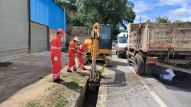 镇原公路段开展雨后道路隐患排查和修复整治工作