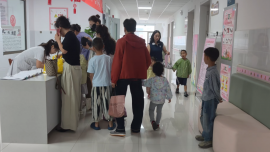 合水县妇幼保健院有序开展秋季入学体检工作