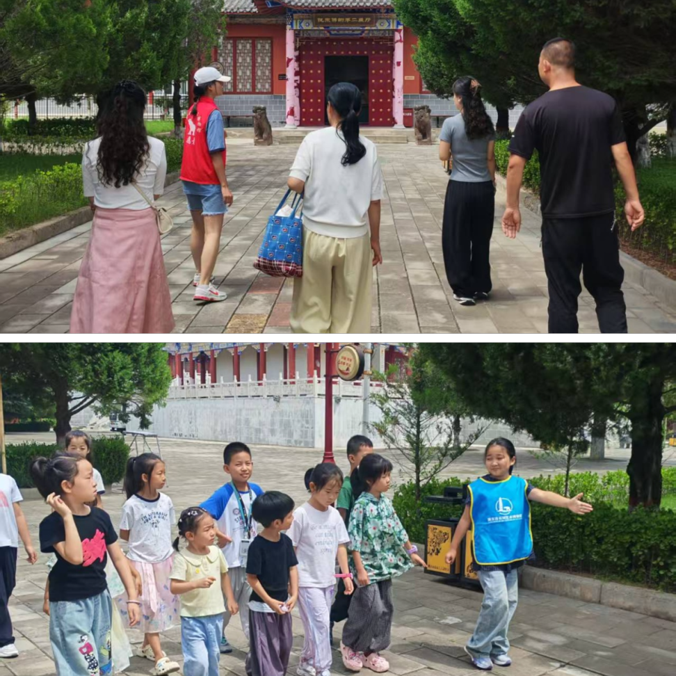 陇东古石刻艺术博物馆开展“守护历史印记 争做文博志愿者”暑期青少年志愿服务活动