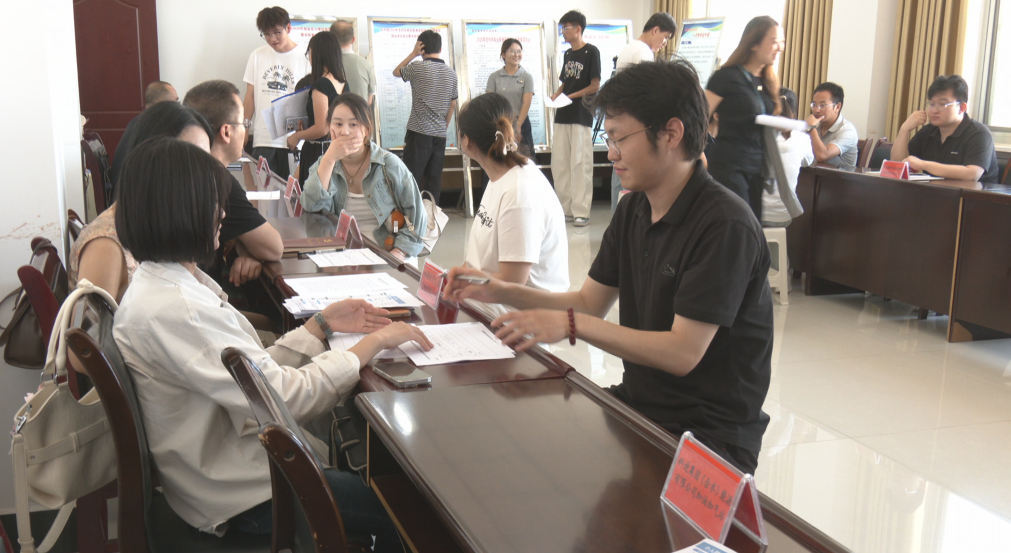 合水县举办2026年支持未就业普通高校毕业生到基层就业暨就业见习招聘会