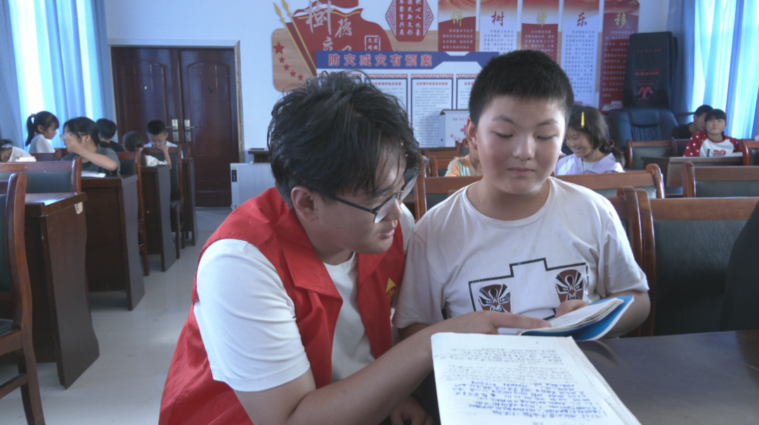 合水县肖咀镇：公益托管暖童心 青春支教伴成长