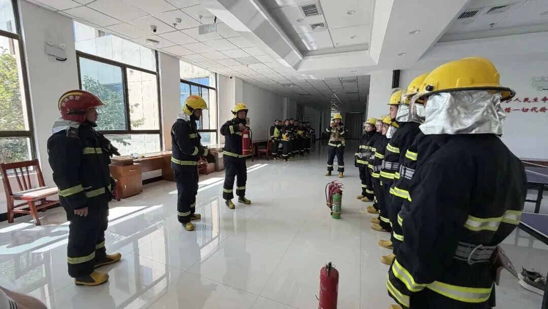 庆阳市养老综合服务中心开展实战化消防应急演练