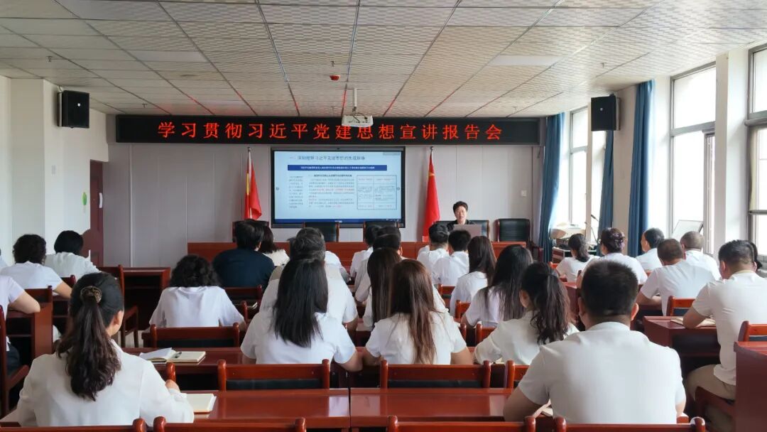 省委讲师团成员在镇原县开展习近平党建思想专题宣讲活动