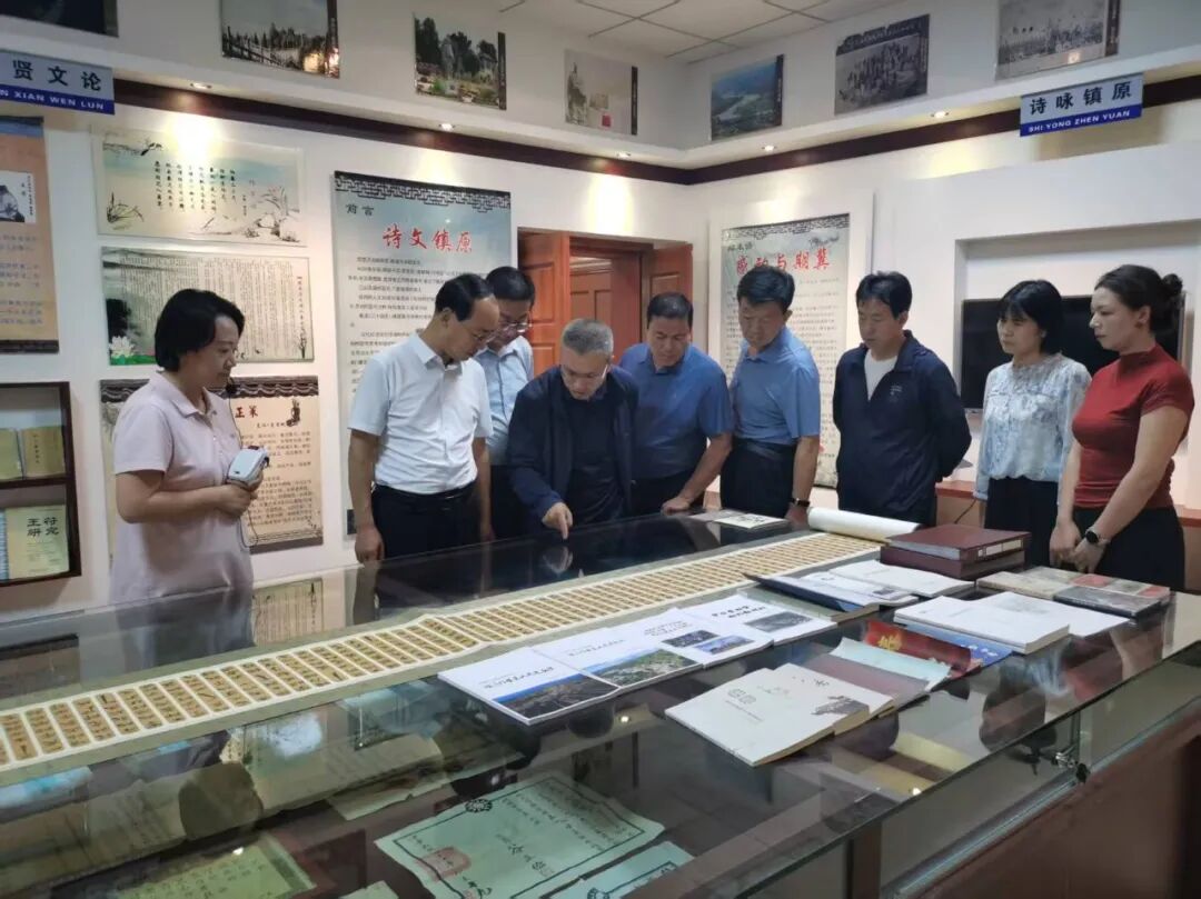 镇原县政协开展“提升县域公共文化服务水平 推动特色文化资源创新转化”调研视察