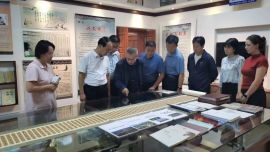镇原县政协开展“提升县域公共文化服务水平 推动特色文化资源创新转化”调研视察