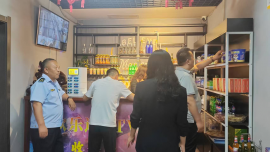 镇原县市场监管局大力开展“夜市”市场秩序专项排查整治行动