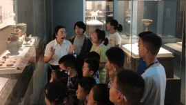 宁县博物馆开展“我是小小文物修复师” 拼贴画体验活动