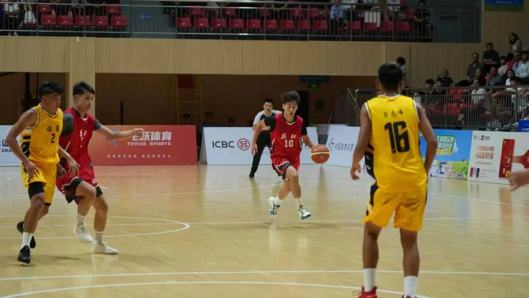 省十六运会青少年篮球赛庆阳健儿凯旋赞