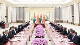 李强会见约旦国王阿卜杜拉二世