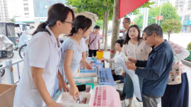 合水县开展第十个全国残疾预防日宣传活动