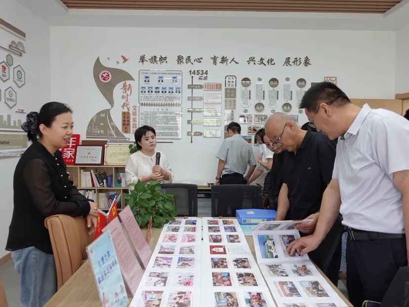市区联合开展创建文明城市社区考察点位规范提升交流学习活动