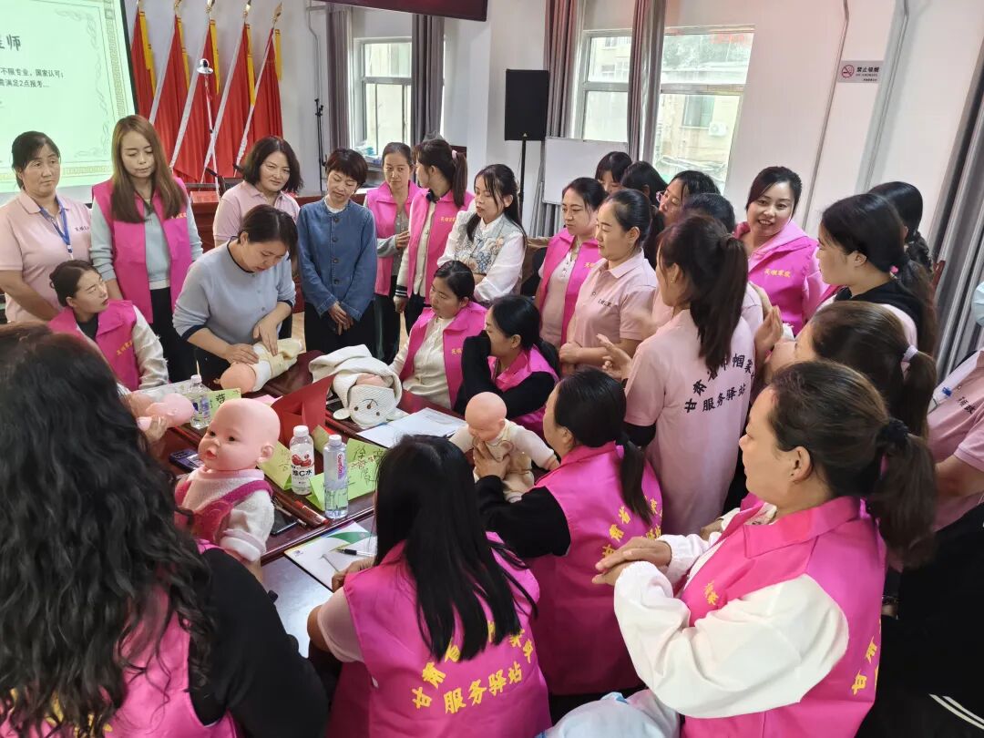 庆阳市:巾帼家政服务“小驿站”托起民生“大幸福”