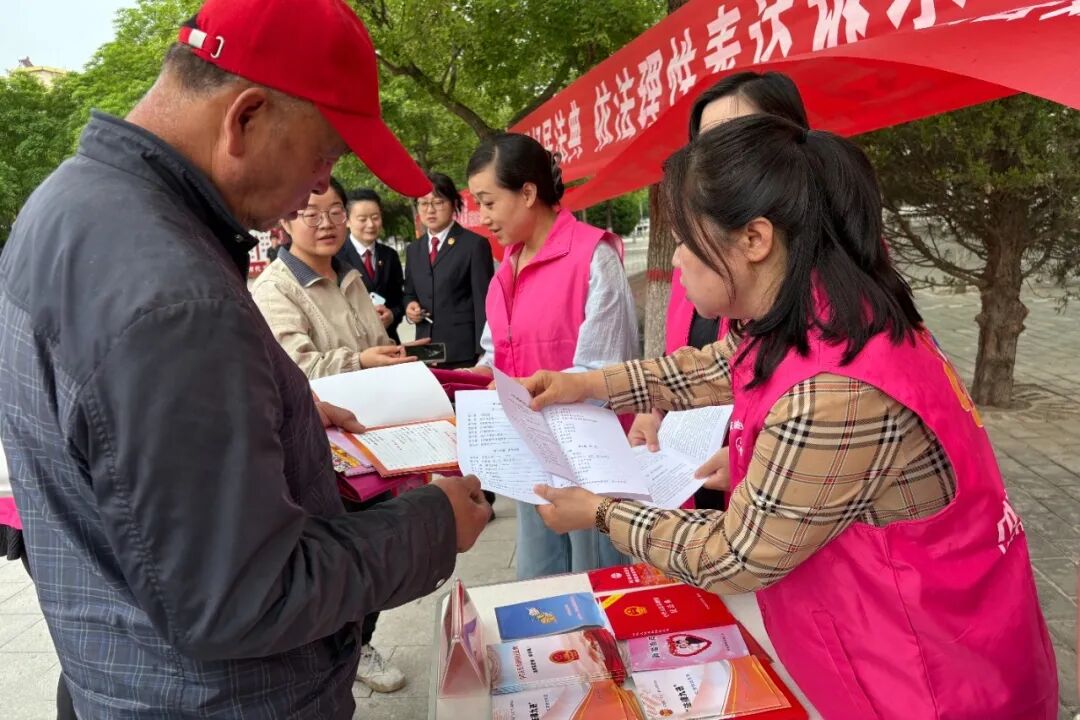 庆阳市庆城县妇联织密维权服务网 守护妇儿“她”权益