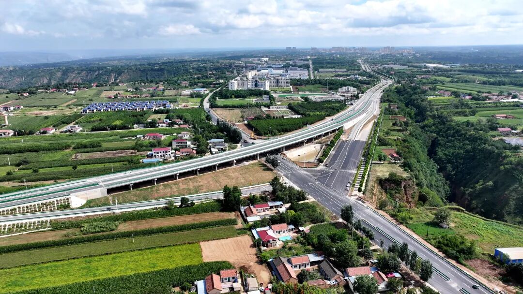 G309线西合一级公路合水互通连接线项目:构建内畅外联路网 铺就富民兴县坦途