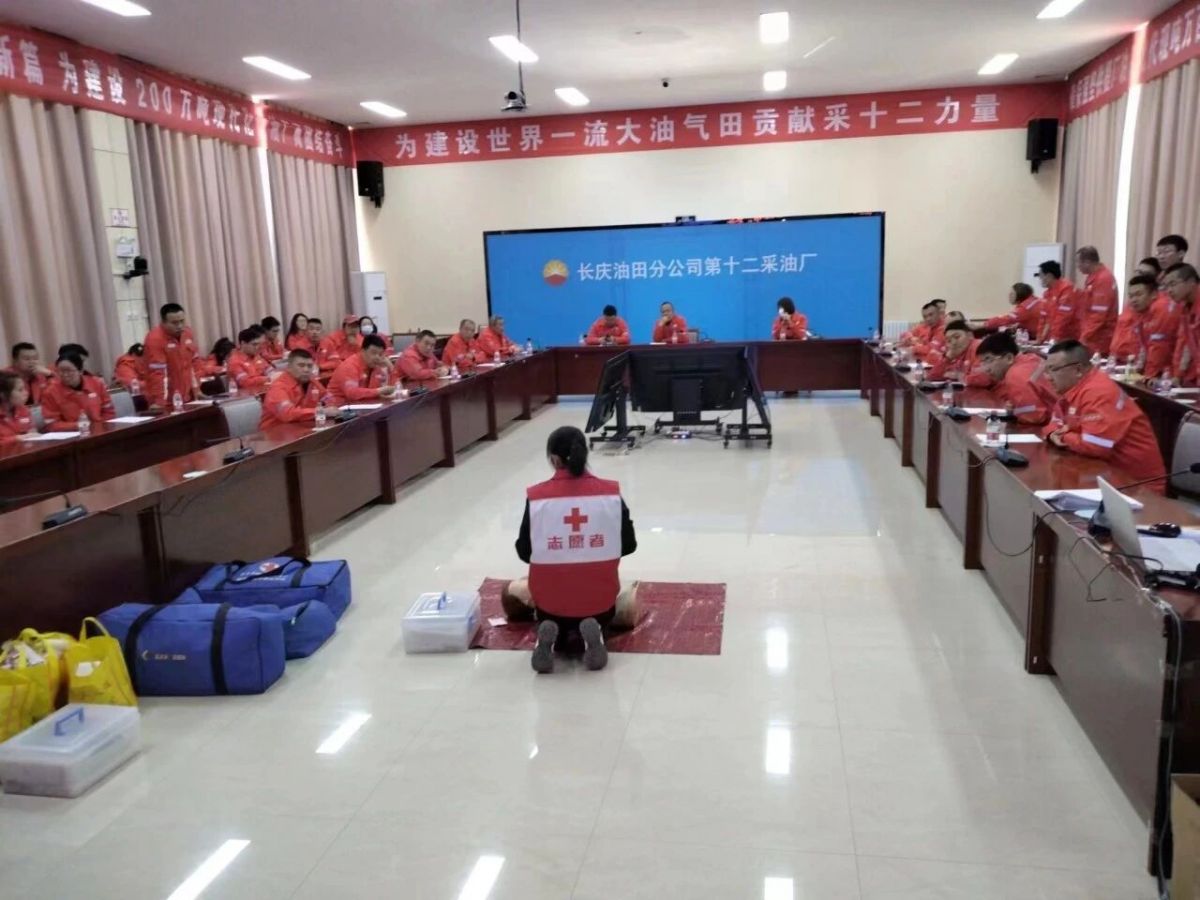 庆阳市各县(区)红十字会持续开展职工应急救护培训