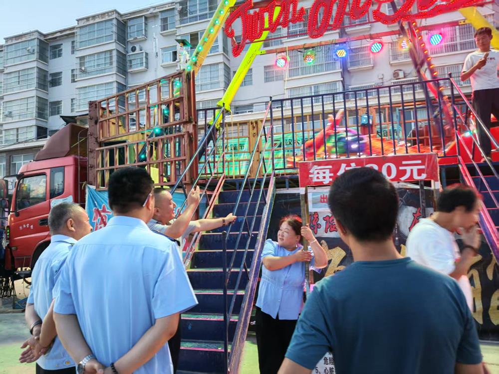 屯字镇市场监管所扎实开展物资交流大会专项检查