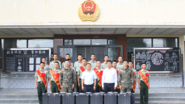 合水县举行2026年秋季退伍老兵欢送仪式