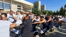 市直林草系统第八届职工体育运动会赛事火热进行