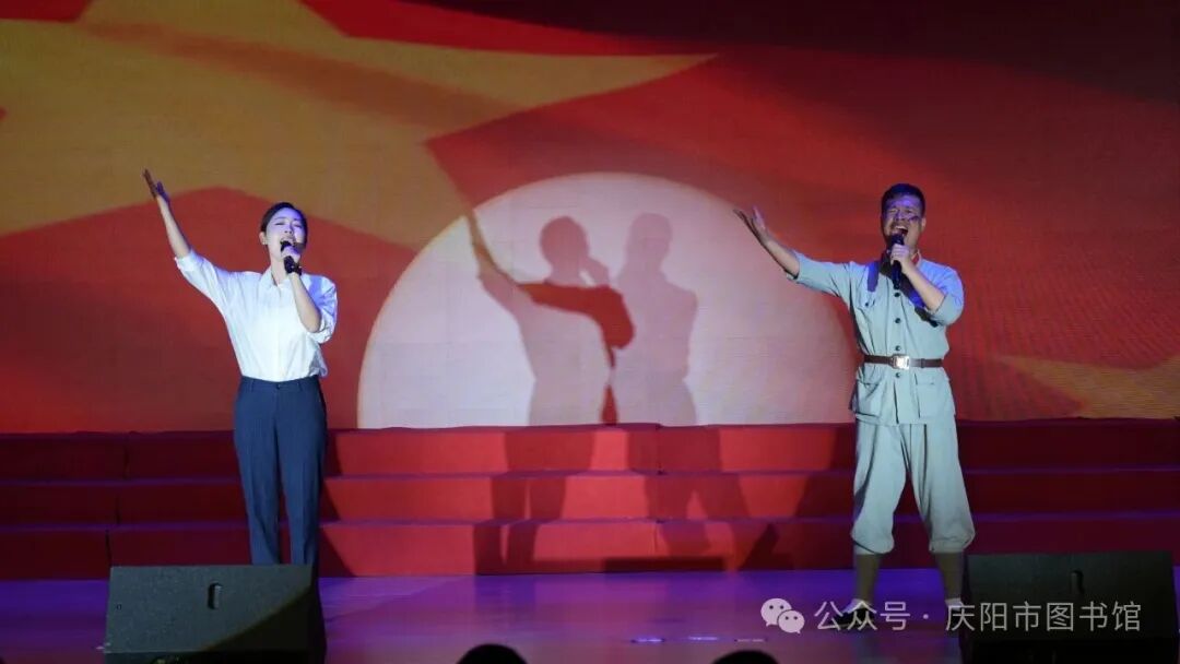 庆阳市图书馆节目亮相全省红色诗词诵读大会