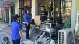 华池城管多措并举提质市容环境