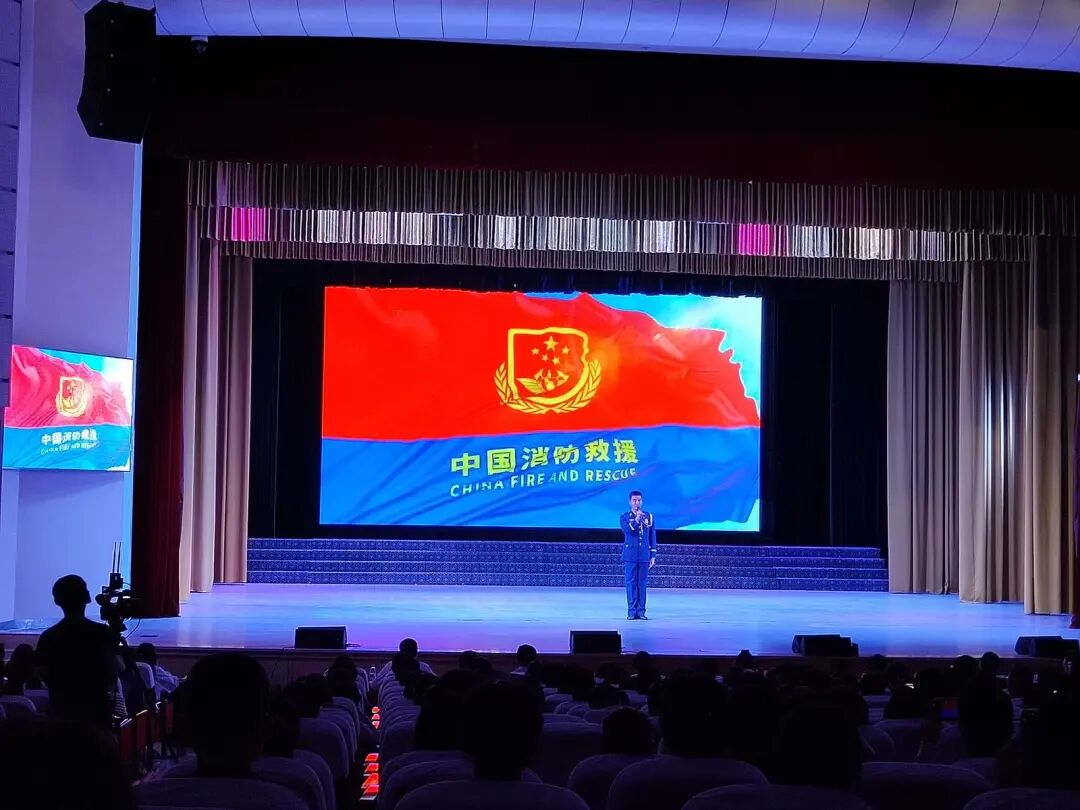 宣讲《一生一“誓”托举生命至上》