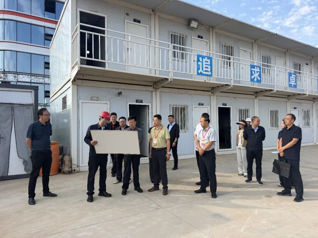 西峰区政协视察全区物流市场建设情况