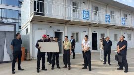 西峰区政协视察全区物流市场建设情况