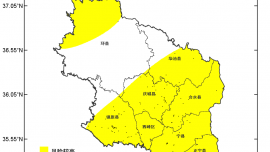 庆阳发布地质灾害气象风险黄色预警