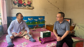 庆阳市国土空间规划研究中心赴正宁县永和镇于家庄村开展结对关爱活动