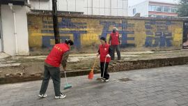 庆阳市“主题党日+文明实践志愿服务”周五集中活动掠影（二）西峰区安定路街道九龙路社区