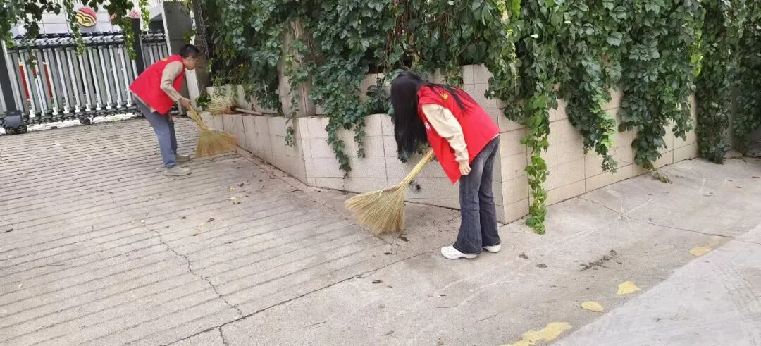 市运管局志愿者开展环境卫生整治