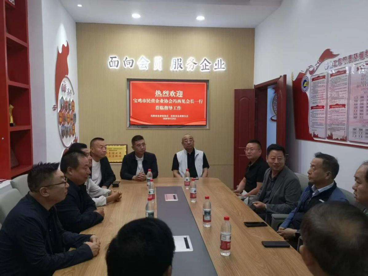 宝鸡市民营企业协会来我市考察交流
