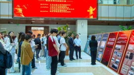 庆阳市纪念台湾光复80周年图文展活动在陇东学院举办