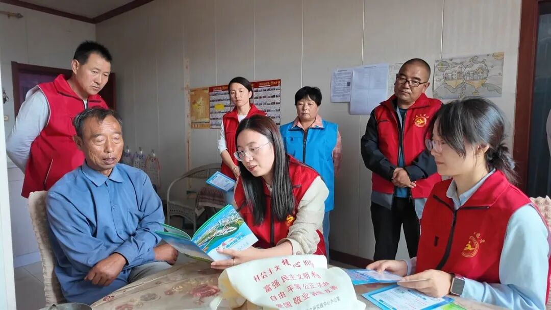 宁县开展“文明实践进网格”服务群众志愿活动