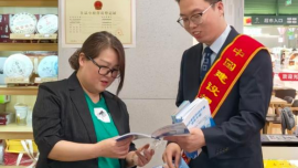 “清朗金融网络，守护安心消费”——建行宁县支行开展金融教育宣传活动