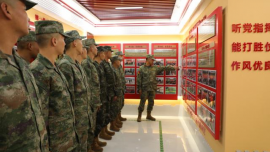 合水县人武部融合新兵役前教育开展“全民国防教育月”活动