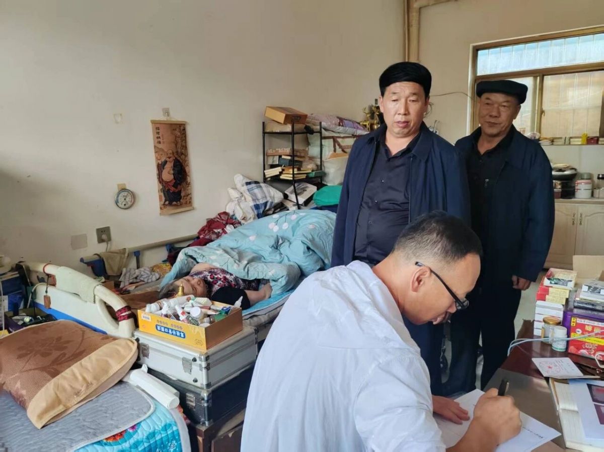 合水县:上门评残暖人心 便民服务零距离