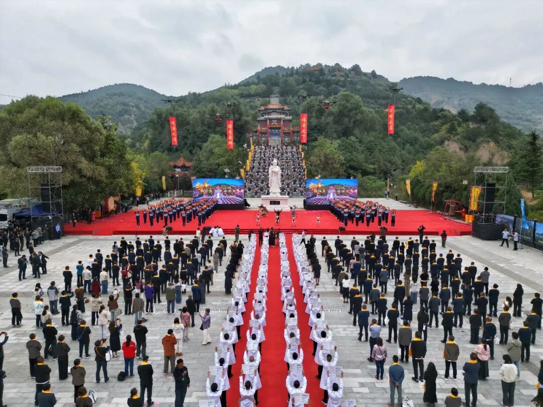 二〇二六(丙午)年甘肃·庆阳岐黄文化论坛拜谒医祖岐伯仪式在庆城县举行