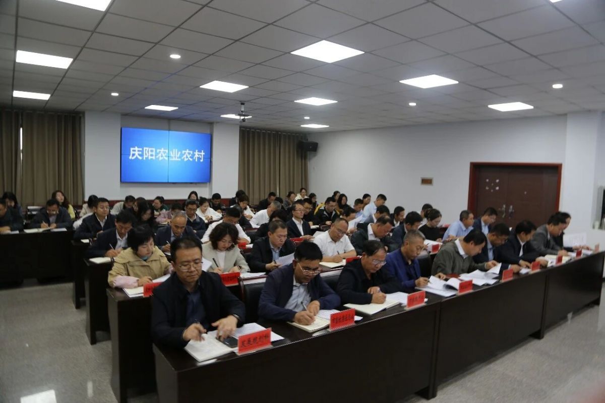 市直农业农村系统数字经济招商工作推进会议召开