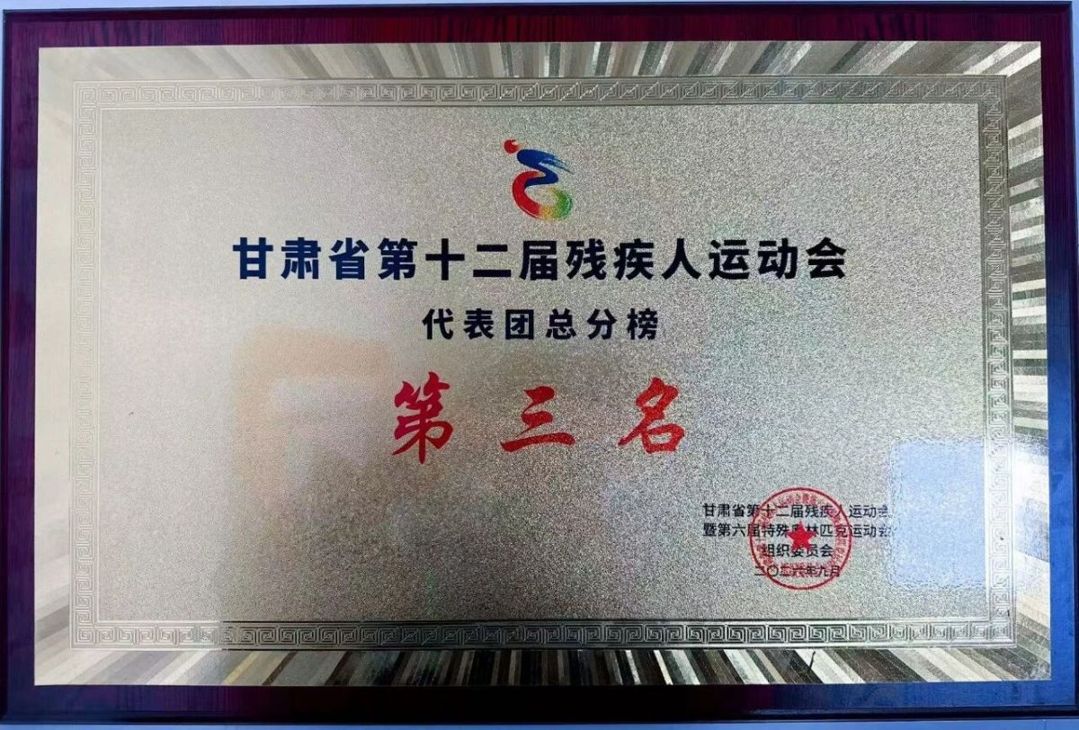 76枚奖牌!34金!庆阳在甘肃省第十二届残疾人运动会上成绩耀眼