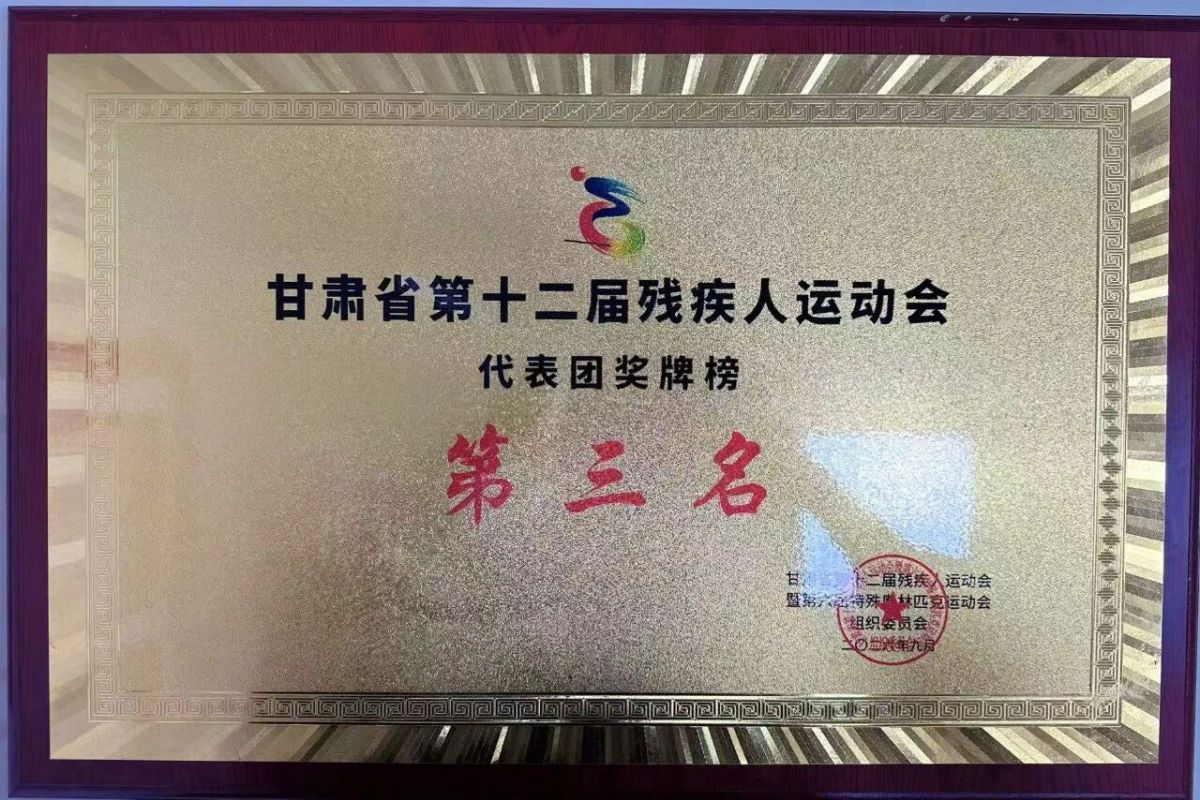 76枚奖牌!34金!庆阳在甘肃省第十二届残疾人运动会上成绩耀眼